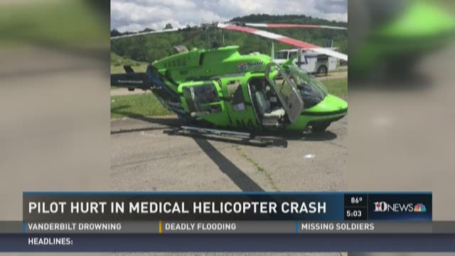Medical helicopter crash lands in Mountain City | wbir.com