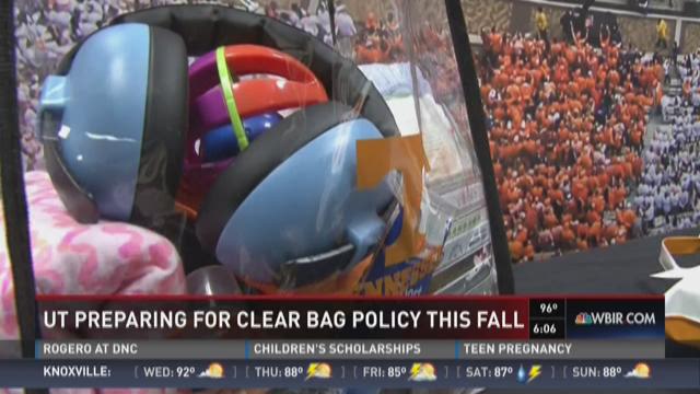 UT implementing new clear bag policy at games | wkyc.com
