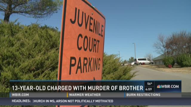 Teen charged in brother's murder makes first court appearance | wbir.com
