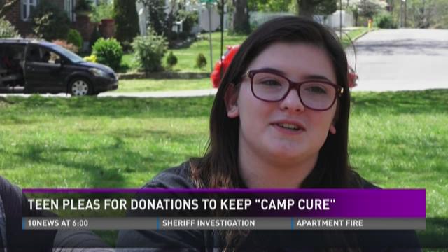 Teen Works To Save Summer Camp For Kids With Diabetes Wbir Com